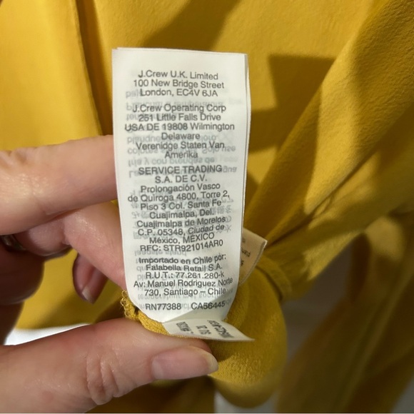 Madewell Raelynn Top Greek Gold Wrap and Tie. Size Medium. Snap Closures. - Picture 11 of 15